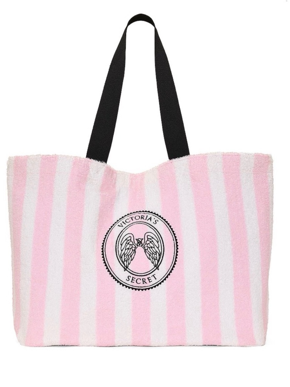 Victoria's Secret Angel Essentias Terry Tote Bag - NWT